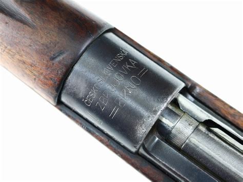 WAa stamp on scabbard stud VZ 24 DOT 43 coded, with muzzle ring Rumanian export contract. . Czech mauser markings